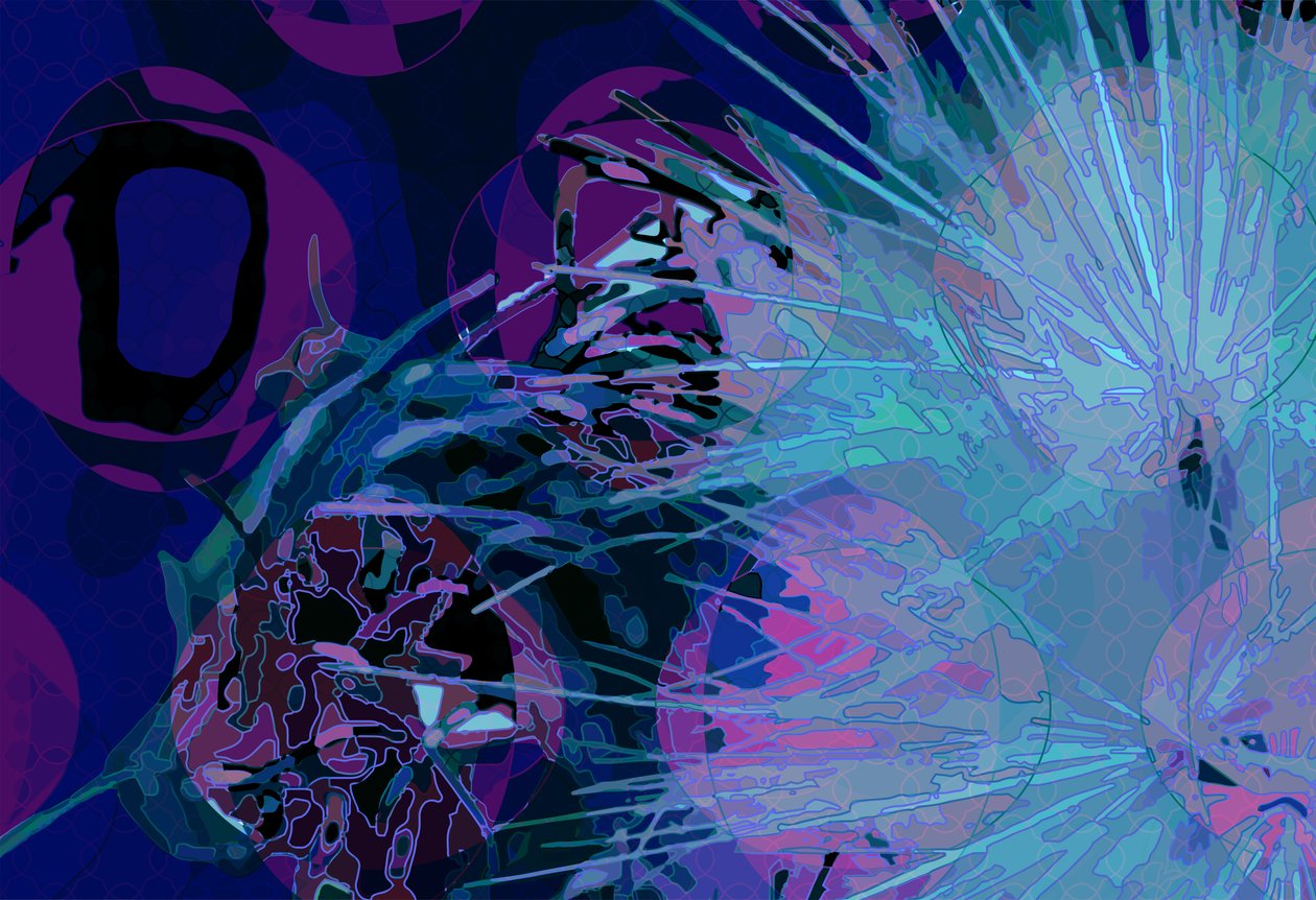 Artichoke_abst_horz9 (digital) 作者 斯科特·戴维斯（Scott J.Davis）