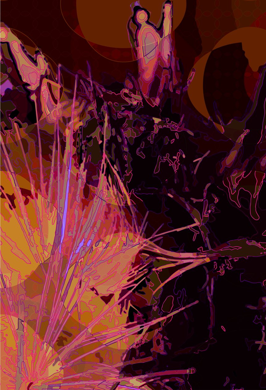 洋蓟_abst_vert6 (数字) 作者 斯科特·戴维斯（Scott J.Davis）