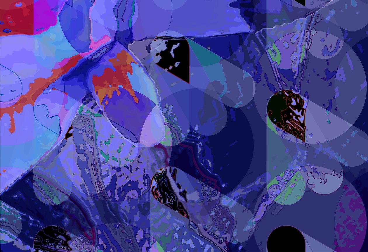 water_lilly_vert4_abst 作者 斯科特·戴维斯（Scott J.Davis）