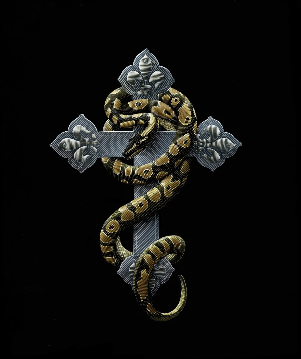 塔尔图夫》，2009 年（刮画板，数码着色） 作者 