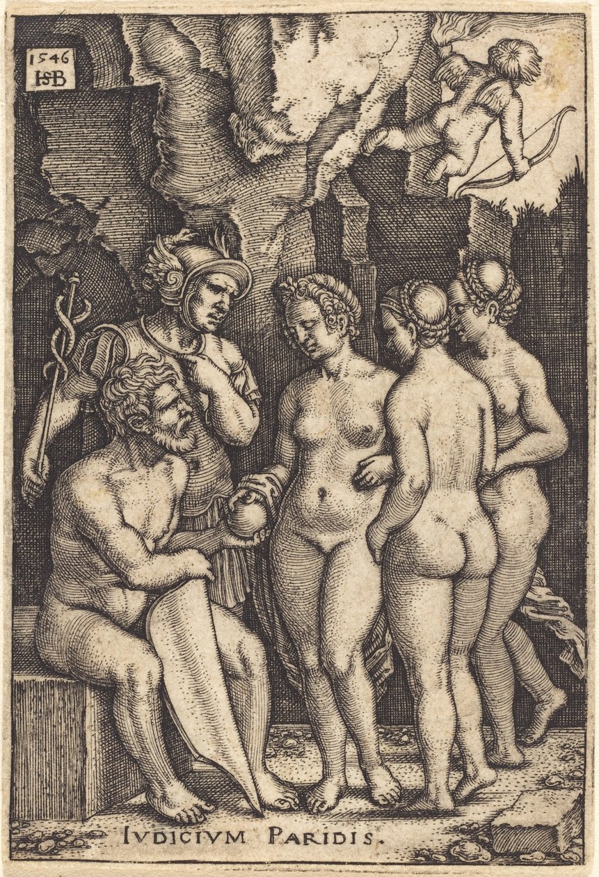巴黎的审判》（The Judgment of Paris 作者 塞巴尔德·比哈姆