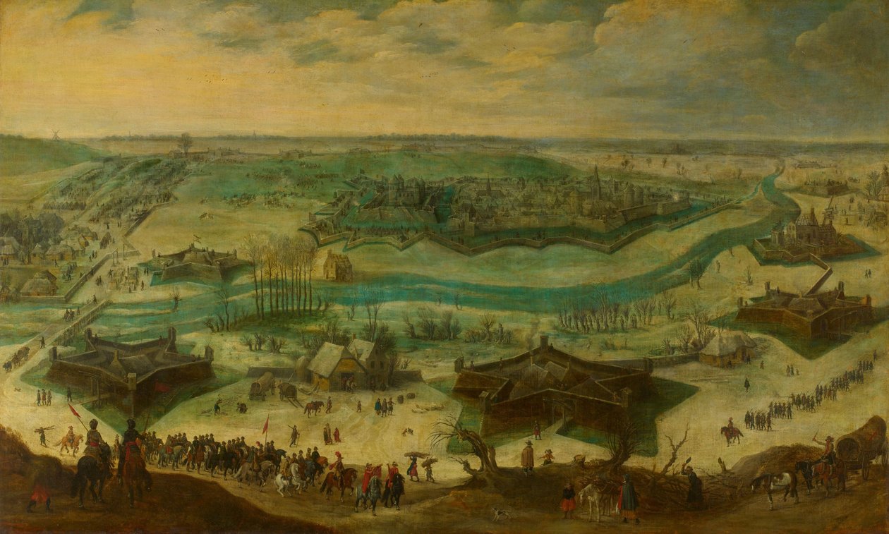 1621-22 年尤利希之围 作者 Sebastiaen Vrancx（归因于）