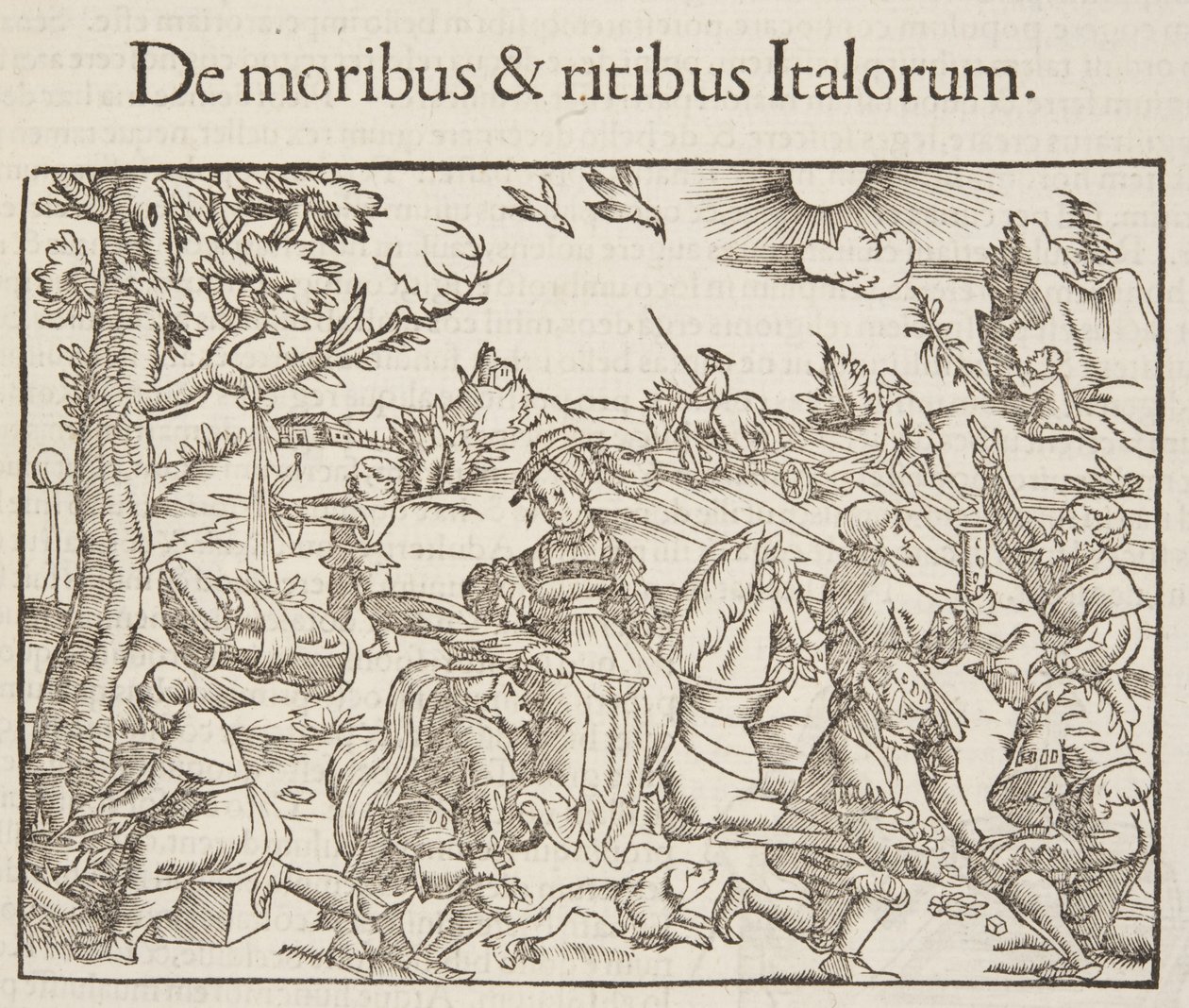 Cosmographia，详细介绍Fol 201,1544 作者 塞巴斯蒂安·芒斯特（Sebastian Munster）