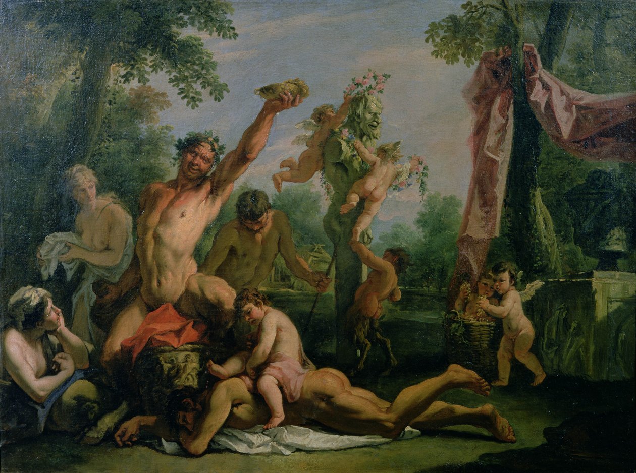 酒神节 作者 塞巴斯蒂亚诺·里奇（Sebastiano Ricci）