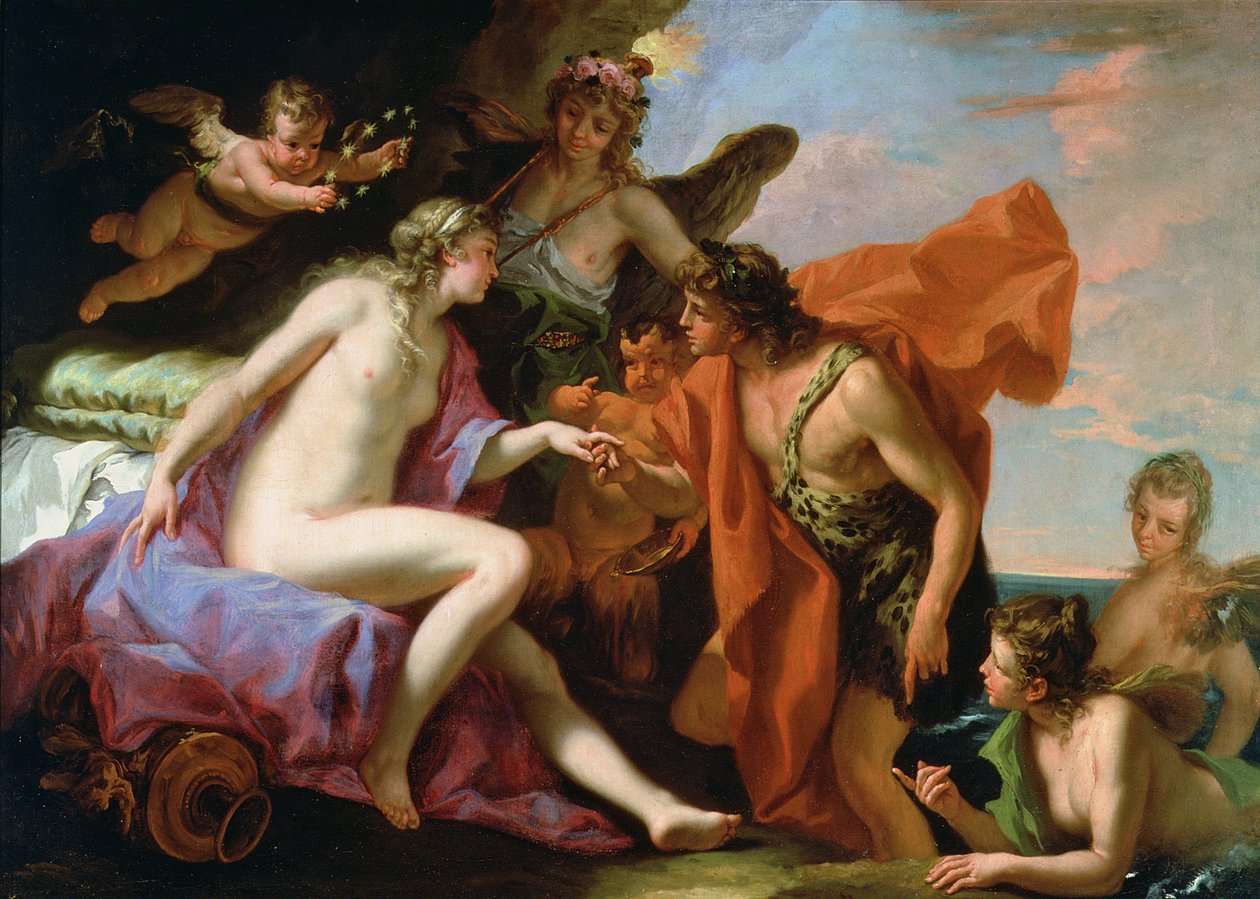巴克斯和阿里阿德涅 作者 塞巴斯蒂亚诺·里奇（Sebastiano Ricci）