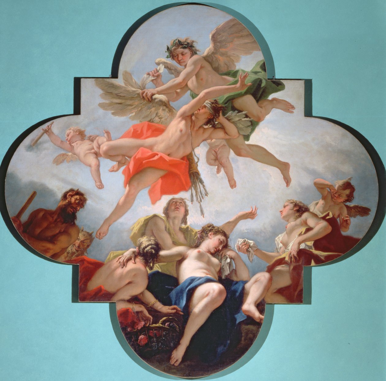 丘比特的惩罚 作者 塞巴斯蒂亚诺·里奇（Sebastiano Ricci）