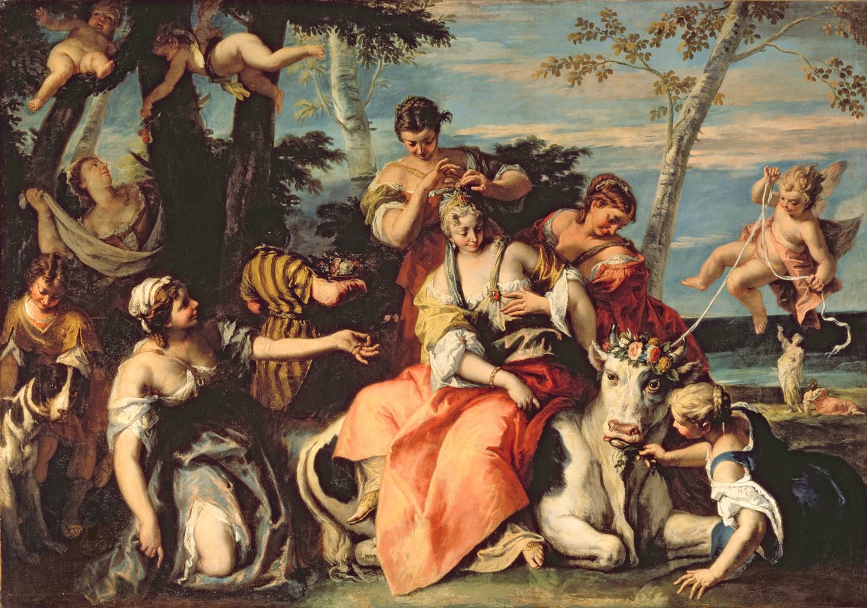 欧罗巴的强奸 作者 塞巴斯蒂亚诺·里奇（Sebastiano Ricci）
