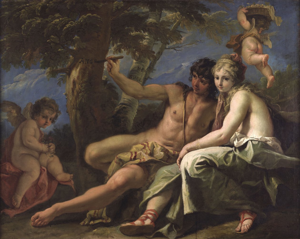 当归和梅多罗 作者 塞巴斯蒂亚诺·里奇（Sebastiano Ricci）