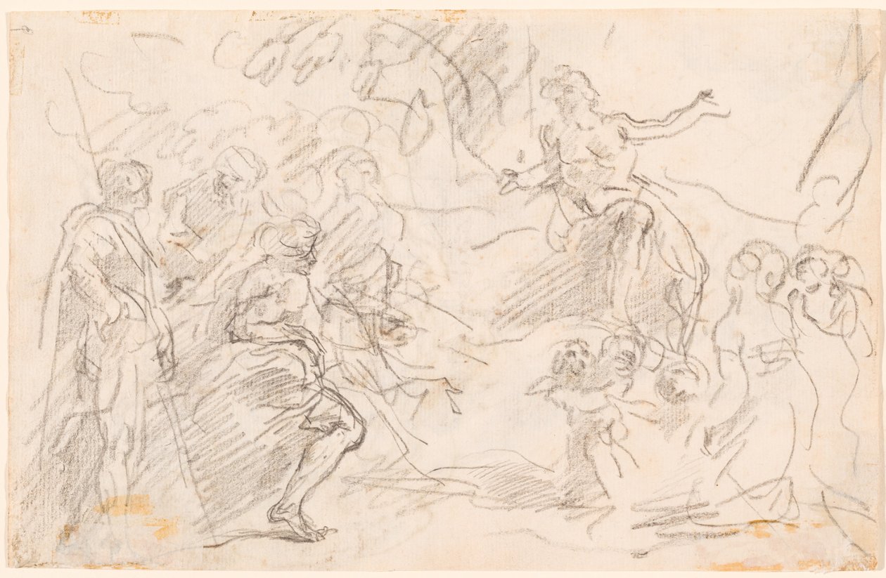 圣经》中的场景[诗句]。 作者 塞巴斯蒂亚诺·里奇（Sebastiano Ricci）