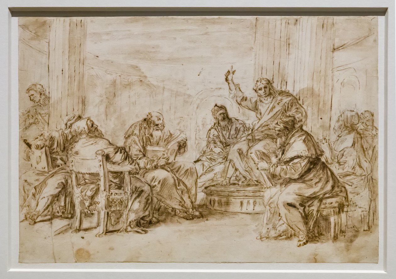 医生中的基督 作者 塞巴斯蒂亚诺·里奇（Sebastiano Ricci）