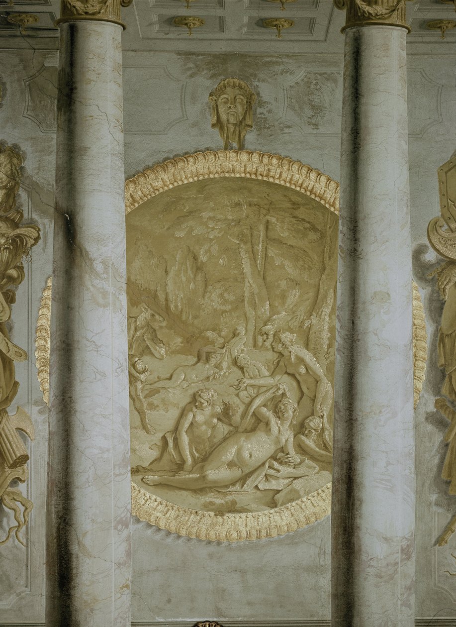 戴安娜和阿克泰翁（壁画 作者 塞巴斯蒂亚诺·里奇（Sebastiano Ricci）