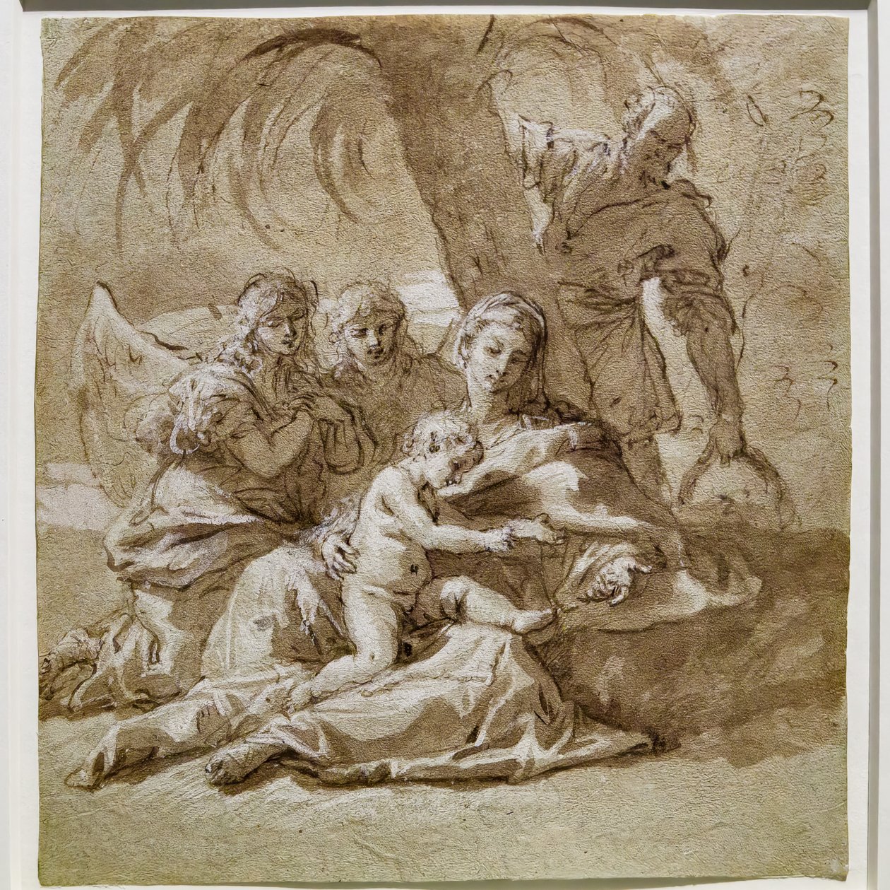 飞往埃及途中的休息 作者 塞巴斯蒂亚诺·里奇（Sebastiano Ricci）