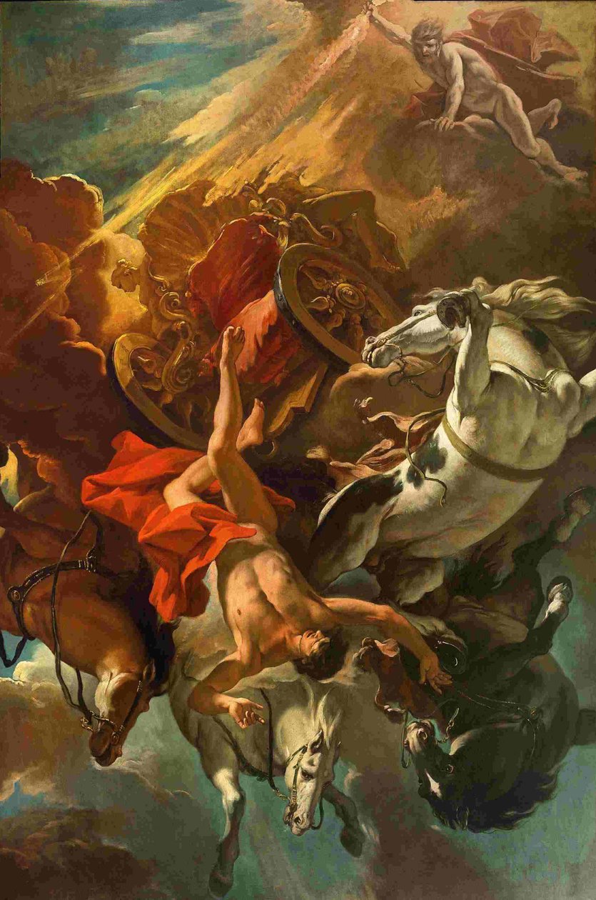 辉腾的沦陷 作者 塞巴斯蒂亚诺·里奇（Sebastiano Ricci）