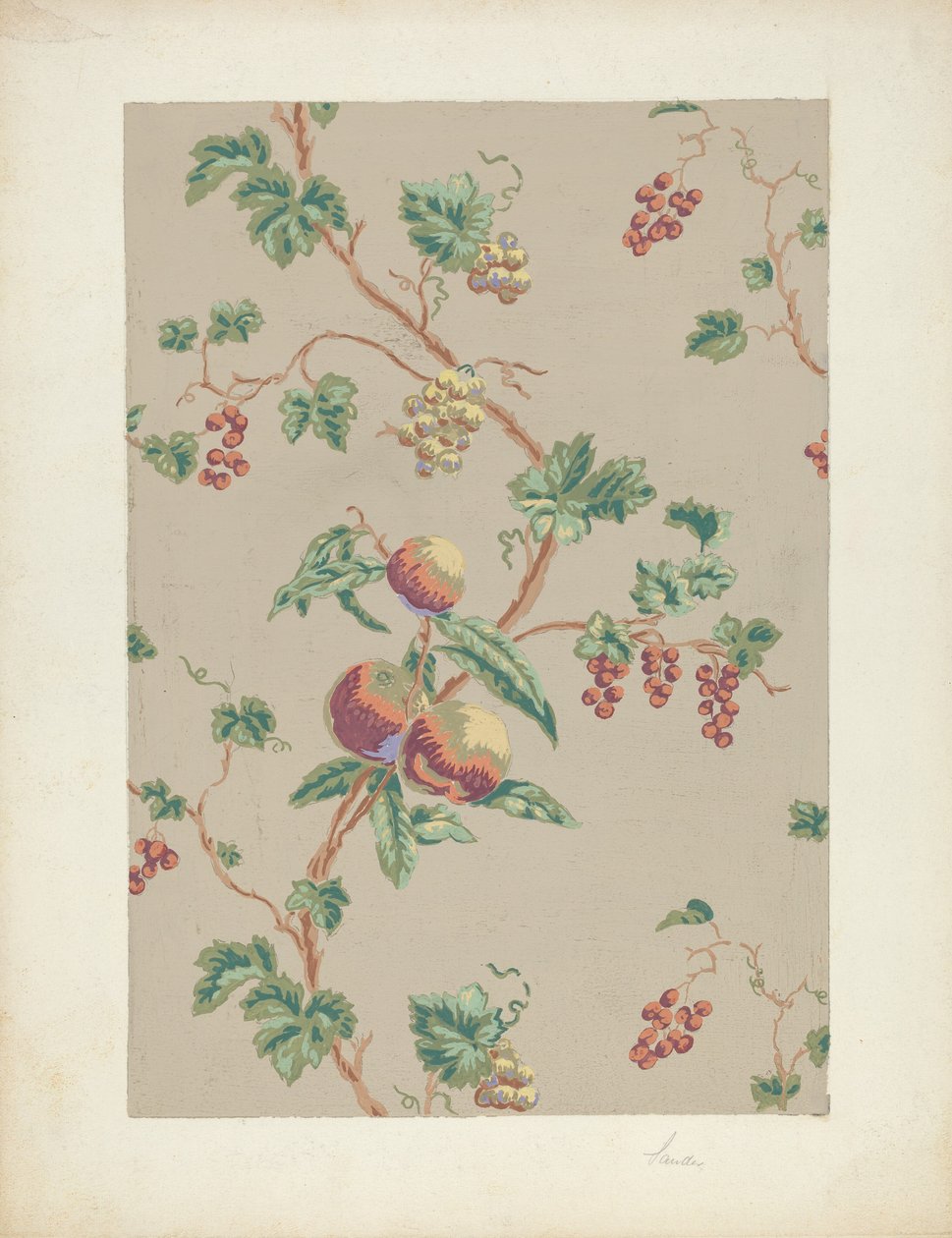 壁纸，19351942。 作者 塞尔玛桑德勒
