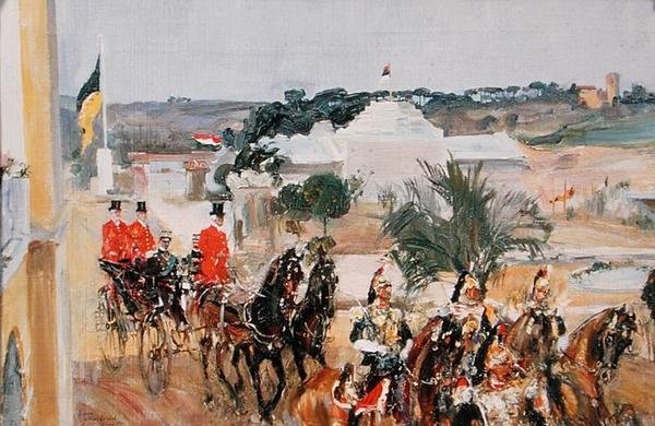 维托里奥·埃马努埃莱三世（1869-1947）参加1911年世界博览会 作者 精子加夫里洛维奇·尼基福罗夫