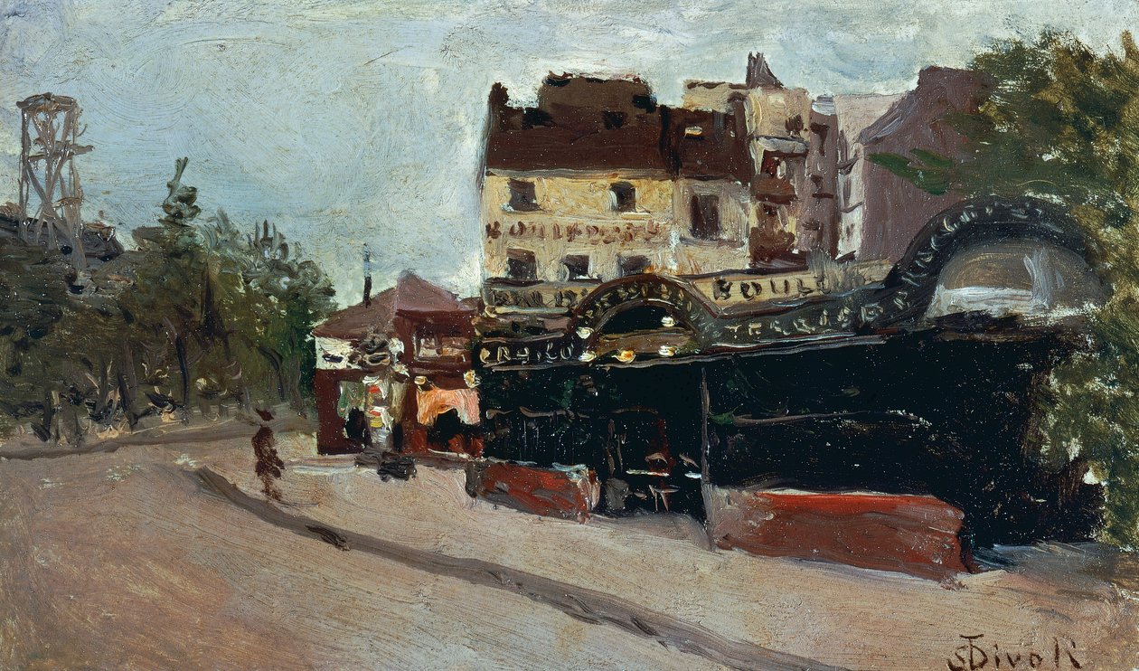 Moulin de la Galette 作者 Serafino de Tivoli