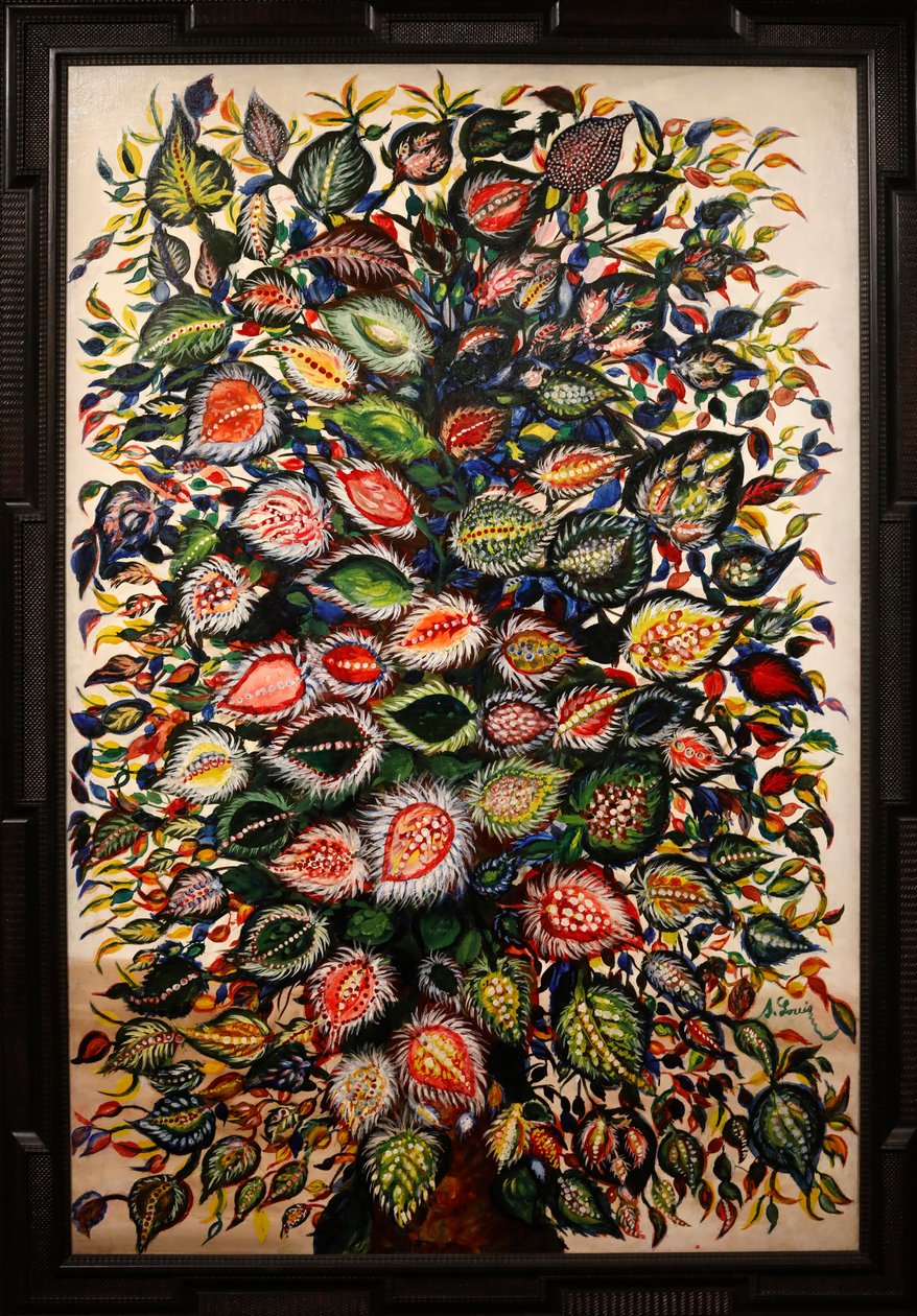 叶子 1928-29（布面油画） 作者 塞拉芬·路易斯