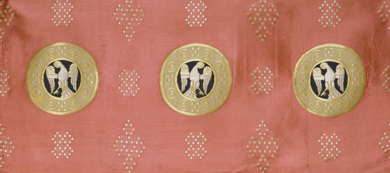Olovyanishnikov Manufactory Brocade，20世纪初（纺织品） 作者 谢尔盖·瓦什科夫（Sergei Vashkov）