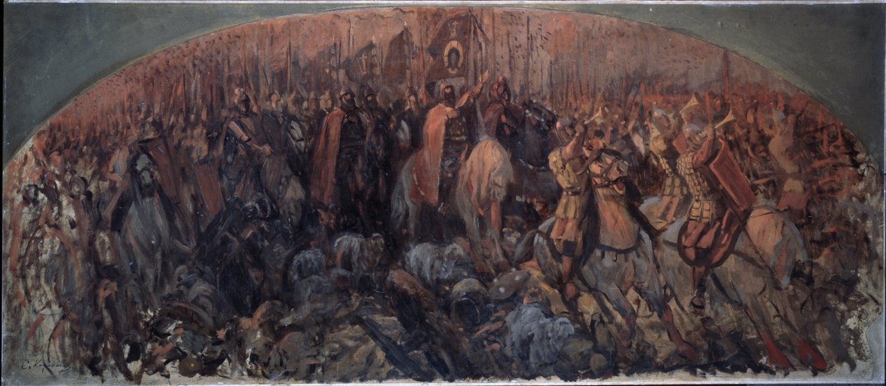 La bataille de Koulikovo le 8 septembre 1380. (The Battle of Kulikovo on september 8   1405043   zh       chinese Successfully Translated  Original: Miss Belva Ann Lockwood, with Senator Southerland Translat: Miss Belva Ann Lockwood, with Senator Southerla 作者 谢尔盖·阿列克谢耶维奇·科罗文