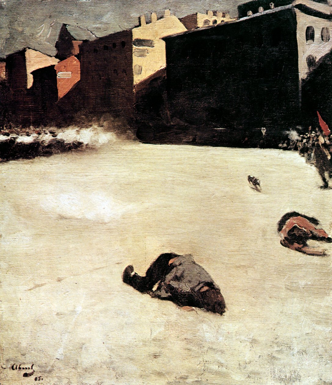 大屠杀，1905年。 作者 谢尔盖·伊万诺夫（Sergei Ivanov）