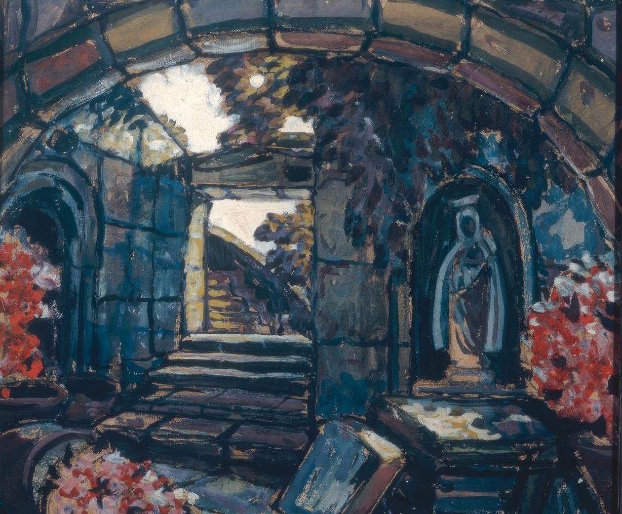 梅特林克（Maeterlinck），妹妹比阿特丽克斯（Beatrix）-苏迪金（Sudeikin） 作者 谢尔盖（Sergei Yurievich Sudeikin）