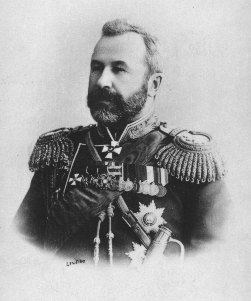 Kouropatkine，c1893 作者 谢尔盖（Sergei Lvovich Levitsky）