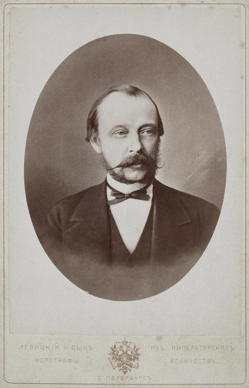 德米特里伯爵的肖像安德烈耶维奇·托尔斯泰1823-1889，1887年 作者 谢尔盖（Sergei Lvovich Levitsky）
