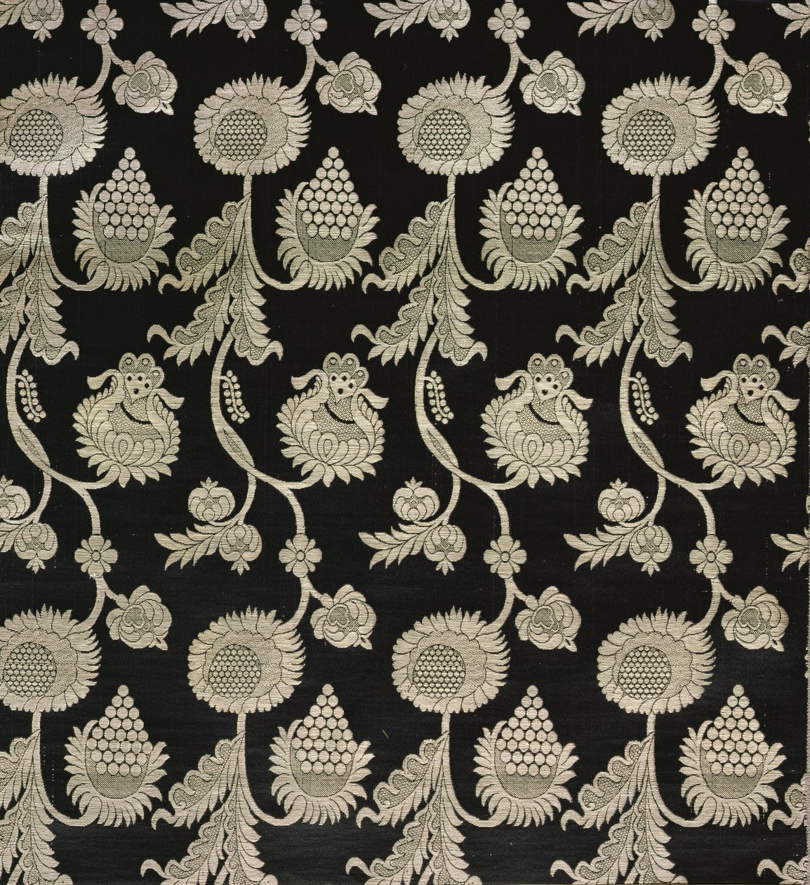 Olovyanishnikov工厂Halk-Silk Satin，20世纪初（纺织品） 作者 谢尔盖·瓦什科夫（Sergei Vashkov）