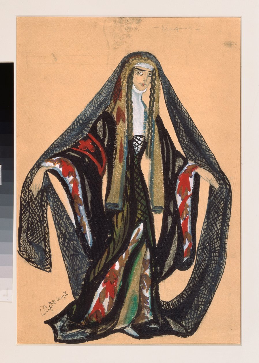 阿-波布里什切夫-普希金（A Bobrishchev-Pouchkine）戏剧作品《国家的胜利》的服装设计 - 谢尔盖-尤里耶维奇的作品 作者 谢尔盖·尤列维奇·苏戴金
