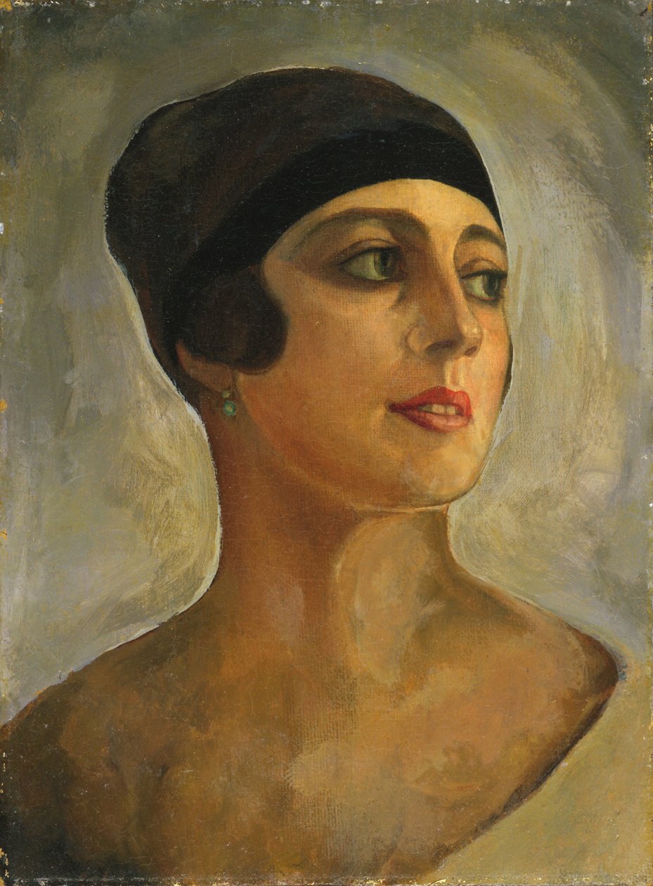 Vera de Bosset Stravinsky 1888-1982，约1920年 作者 谢尔盖·尤里耶维奇·苏代金