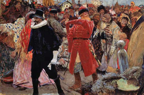 一个德国人，1910年 作者 谢尔盖·瓦西里维奇·伊万诺夫（Sergej Vasilevic Ivanov）