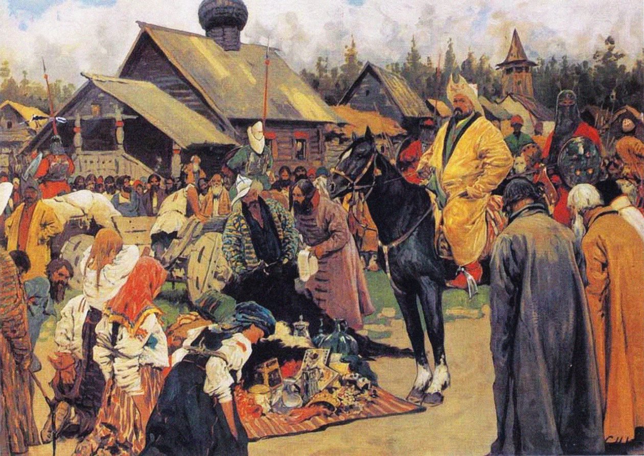 巴斯克人，1909年 作者 谢尔盖·瓦西里维奇·伊万诺夫（Sergej Vasilevic Ivanov）