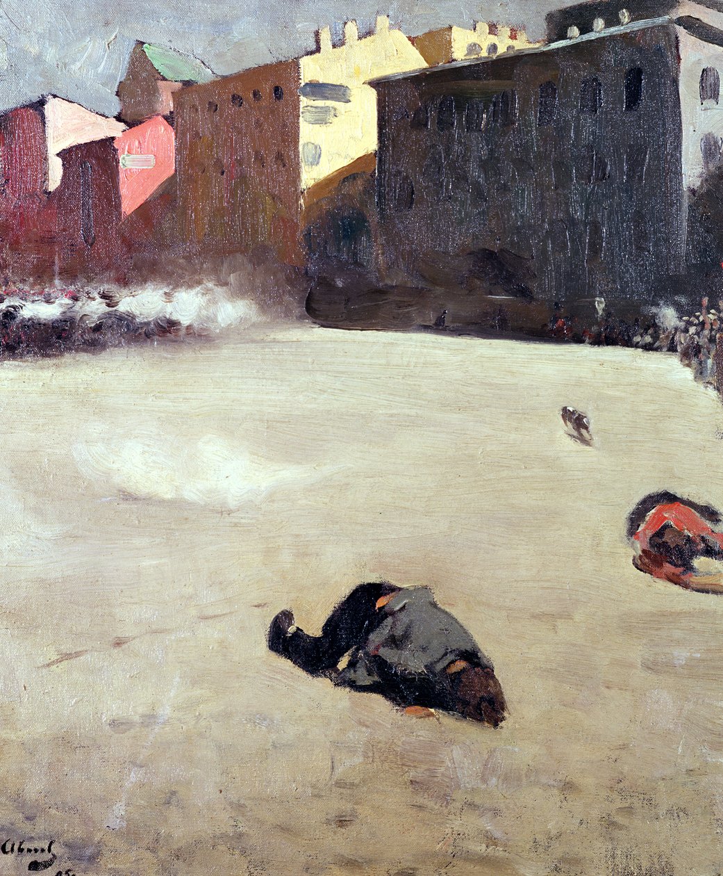 射击，1905年 作者 谢尔盖·瓦西里维奇·伊万诺夫（Sergej Vasilevic Ivanov）