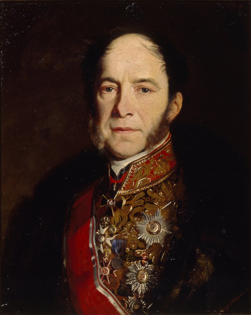 康德拉蒂·孔德拉蒂耶维奇·斯托夫雷根将军肖像1817-1873年，1867年 作者 谢尔盖·康斯坦丁诺维奇（Sergey Konstantinovich Zaryanko）