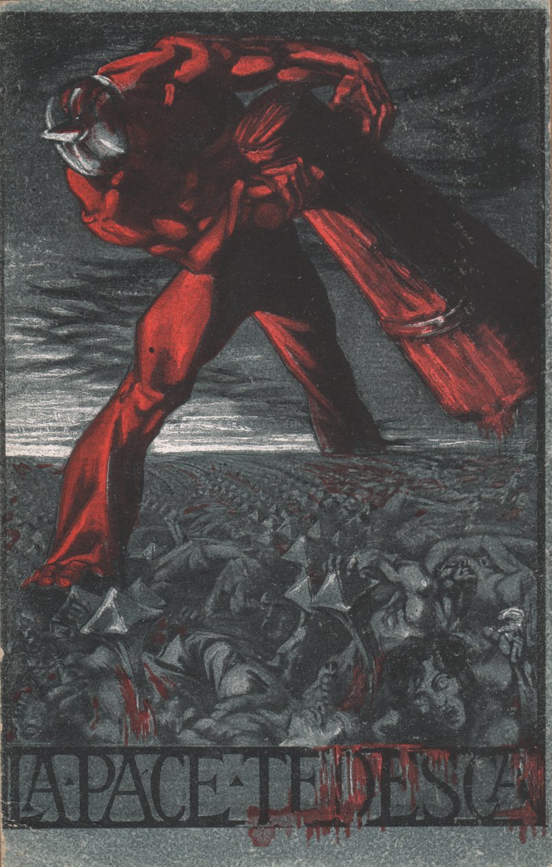 德国和平（德国和平），c.1918 作者 塞尔吉奥·卡内瓦里（Sergio Canevari）