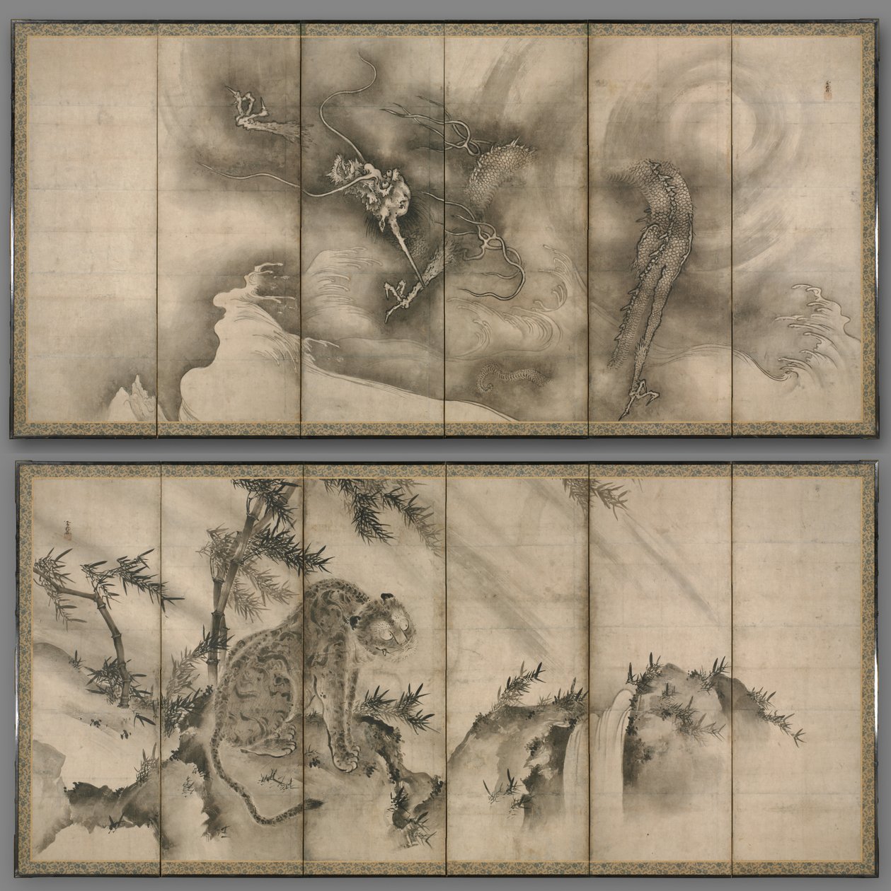 龙与虎 作者 修庆