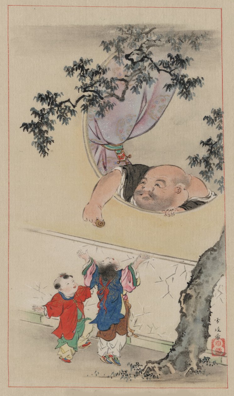 霍泰，1878年 作者 长谷川濑泰