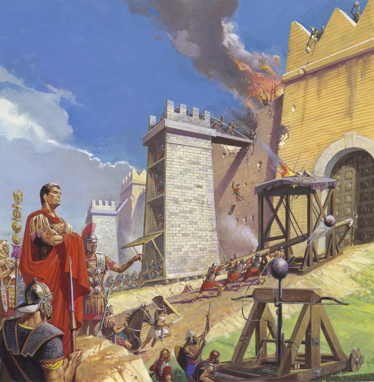 Scipio Aemilianus 率军进攻迦太基 作者 塞韦里诺·巴拉尔迪