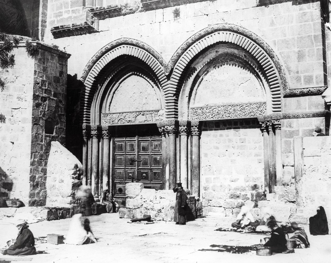 1865年进入圣墓教堂 作者 詹姆斯·麦克唐纳中士