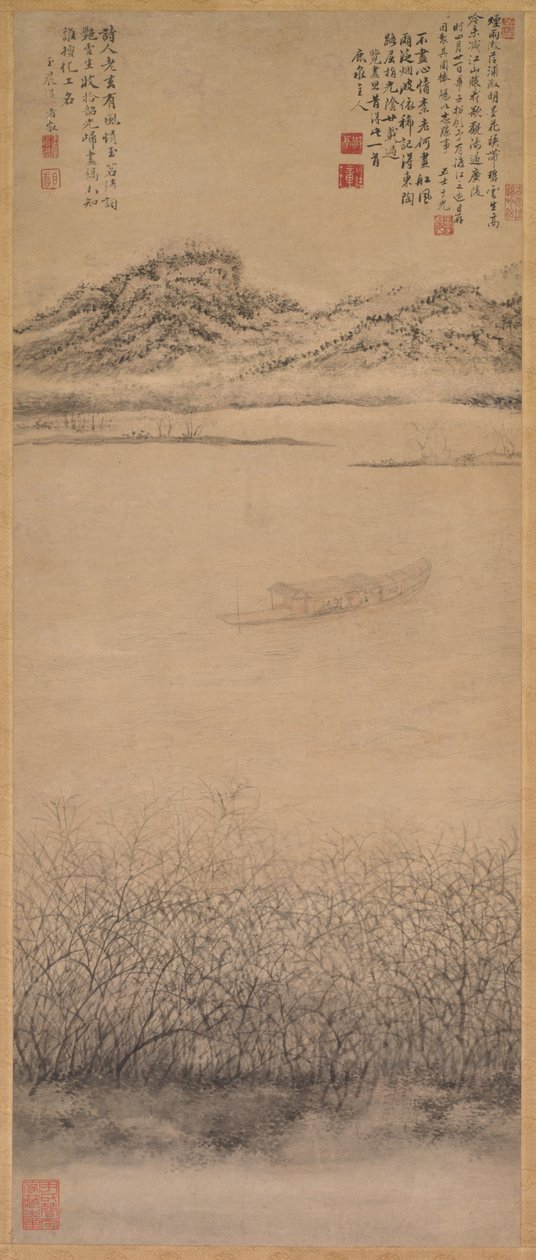 长江过江c。 1700-1720。 作者 尚瑞