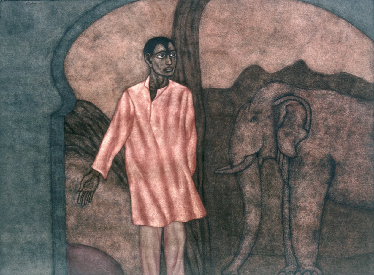 指南，1997年（wc在纸上） 作者 香提·潘查（Shanti Panchal）