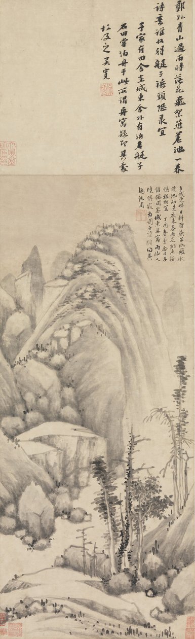 雨夜中的安克雷奇，1477年。 作者 神舟