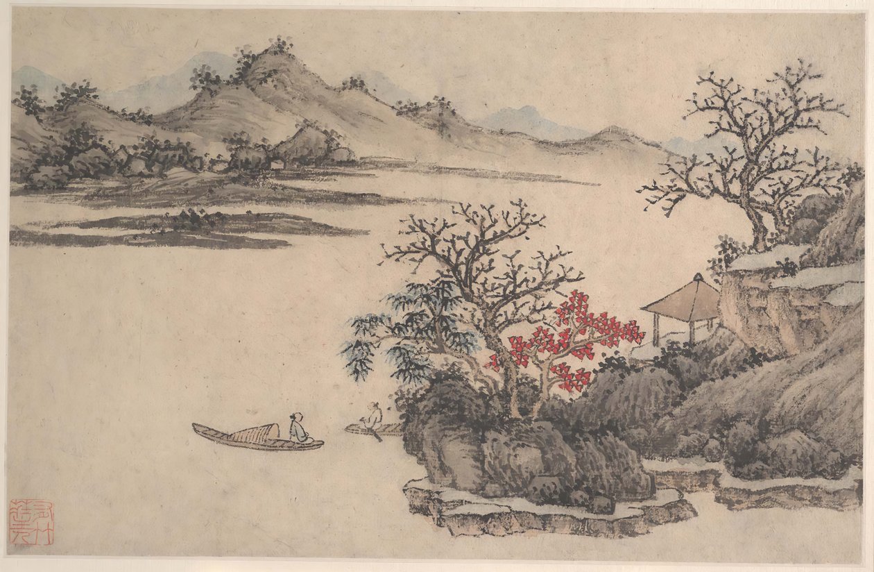 与秋天叶子的风景。 作者 神舟