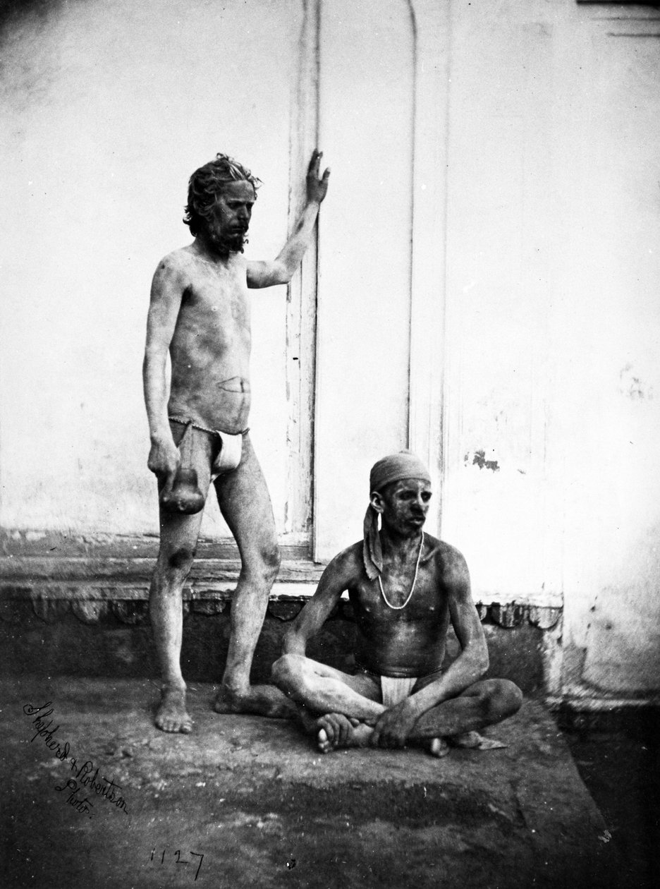 Fakirs，c.1862 作者 牧羊人和罗伯逊