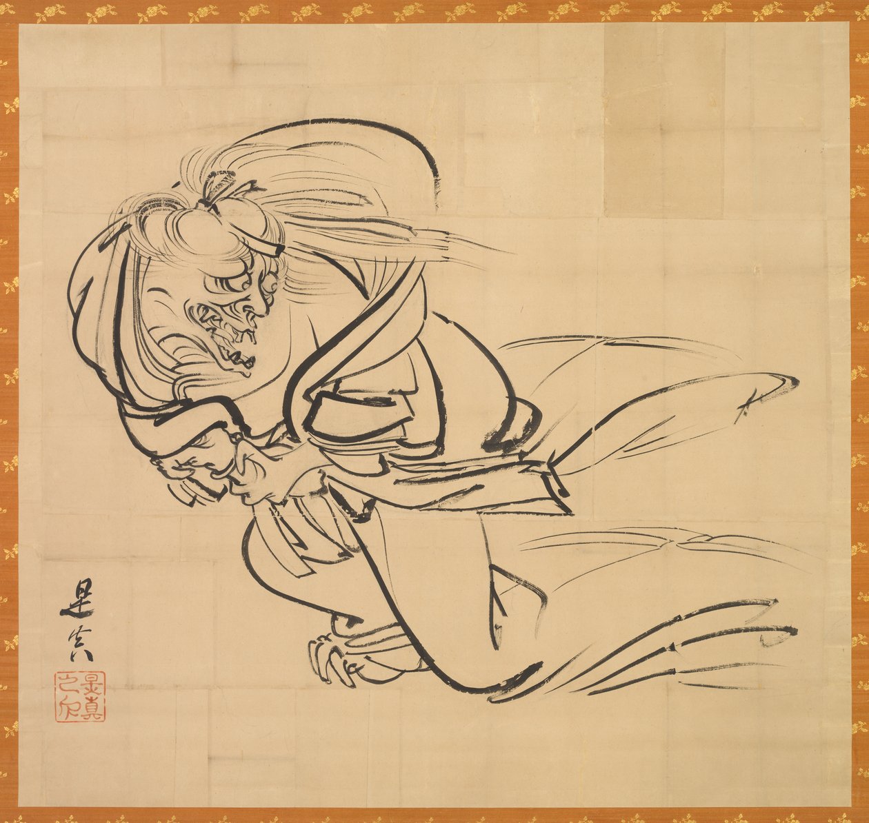 茨城 作者 Shibata Zeshin