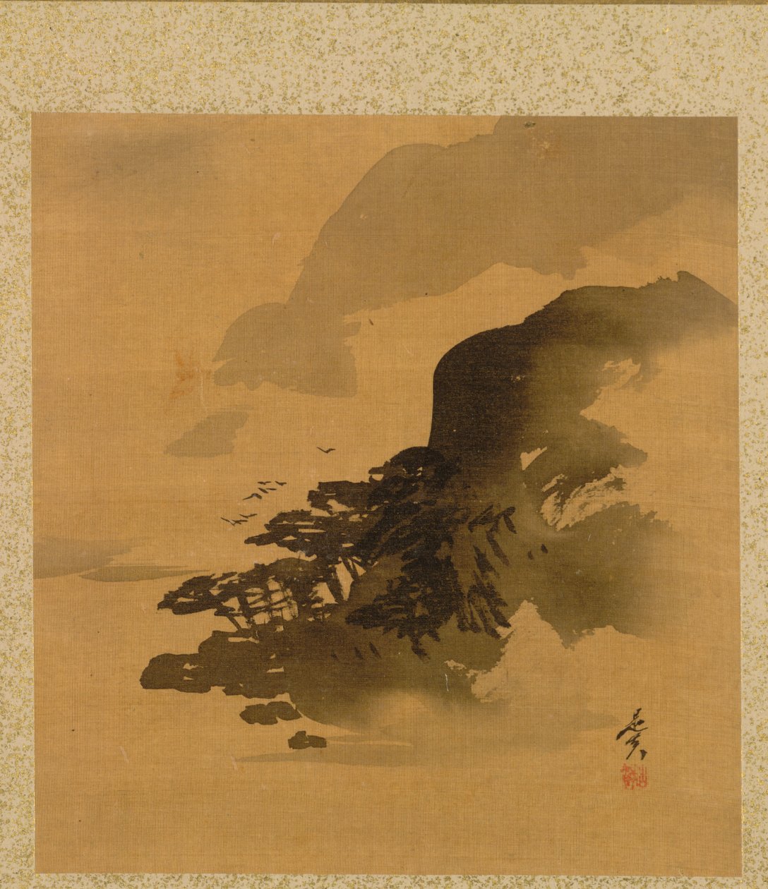 摘自“季节性主题专辑：草中的鹌鹑”，1847年。 作者 Shibata Zeshin