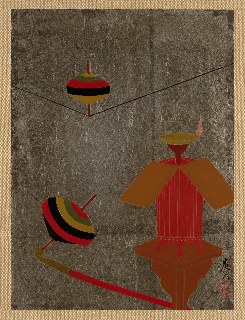 上衣。 作者 Shibata Zeshin