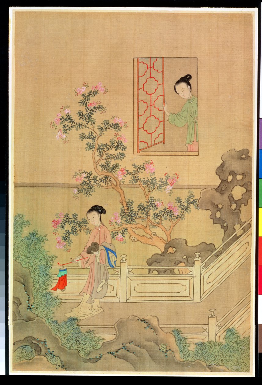 在花园里的女人 作者 时富秋英时富秋英