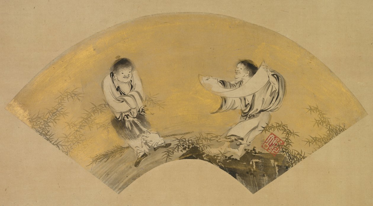 汉山和实德（关山和吉德）。 作者 式部照忠