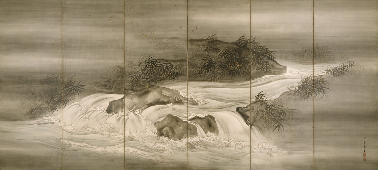 萤火虫河景观 作者 盐川文林